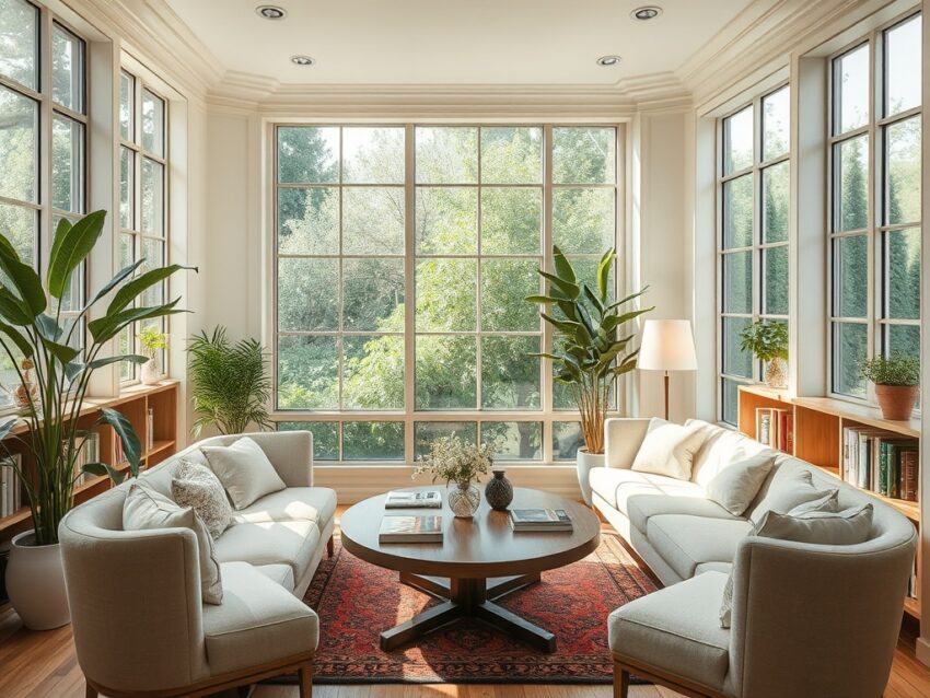 Встроенные книжные полки